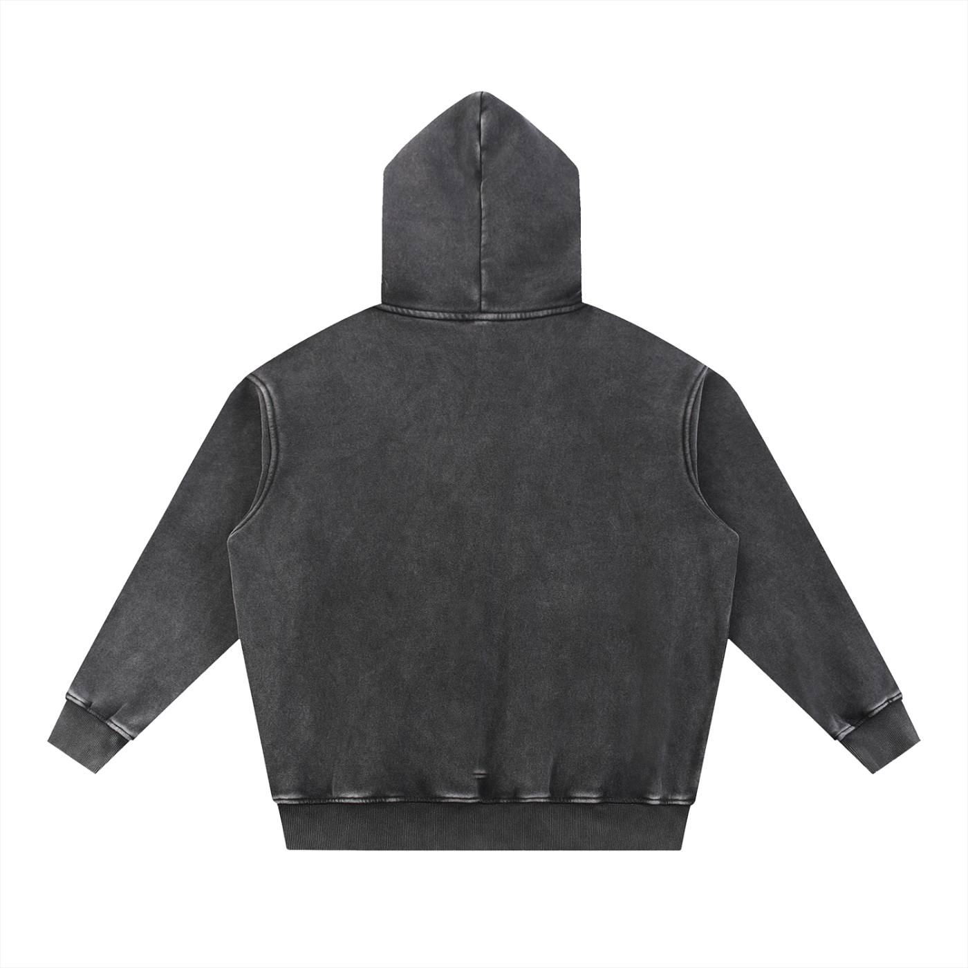 I Move Different Snow Wash Fleece Oversize Hoodie