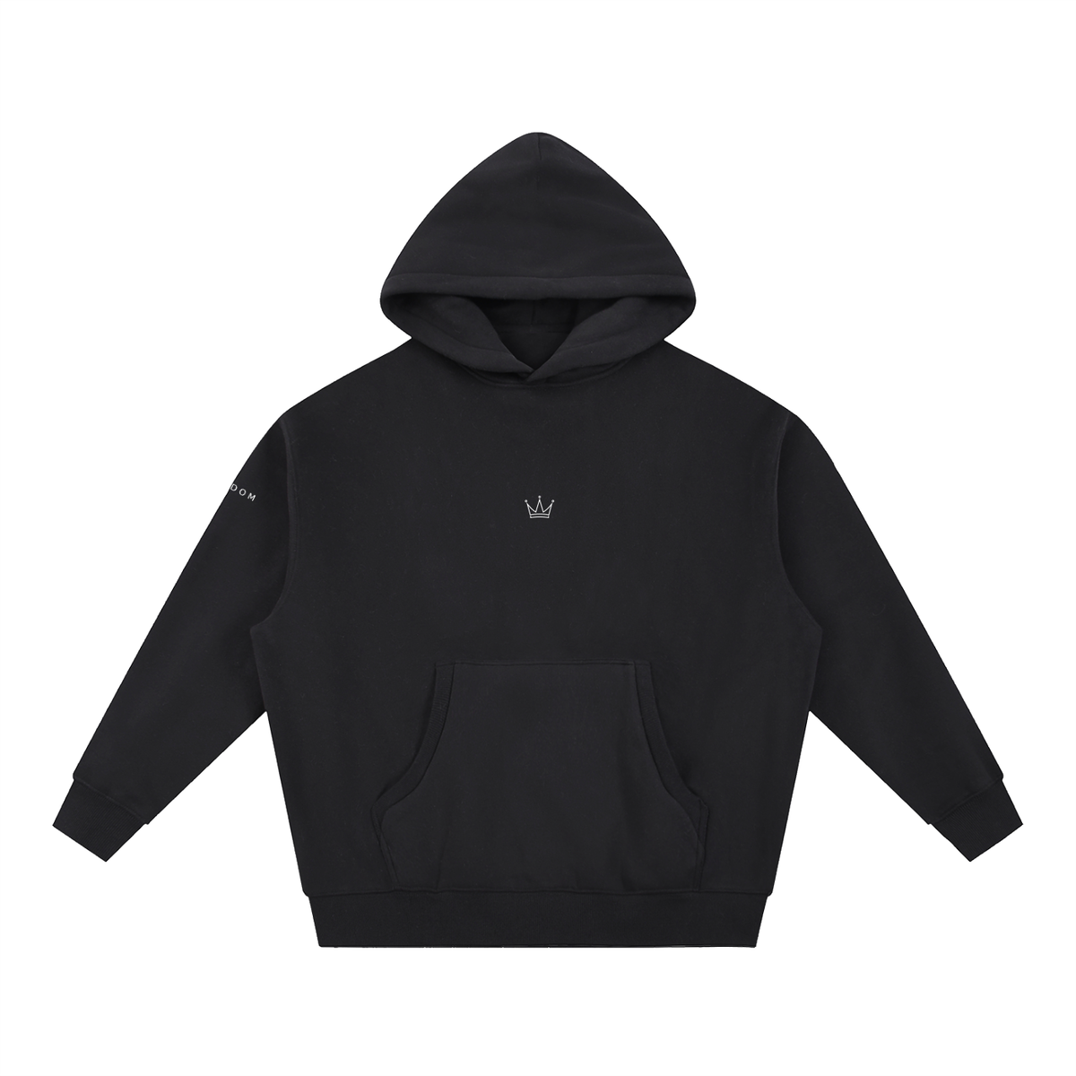 Essential Oversized Boxy Fit Fleece Hoodie