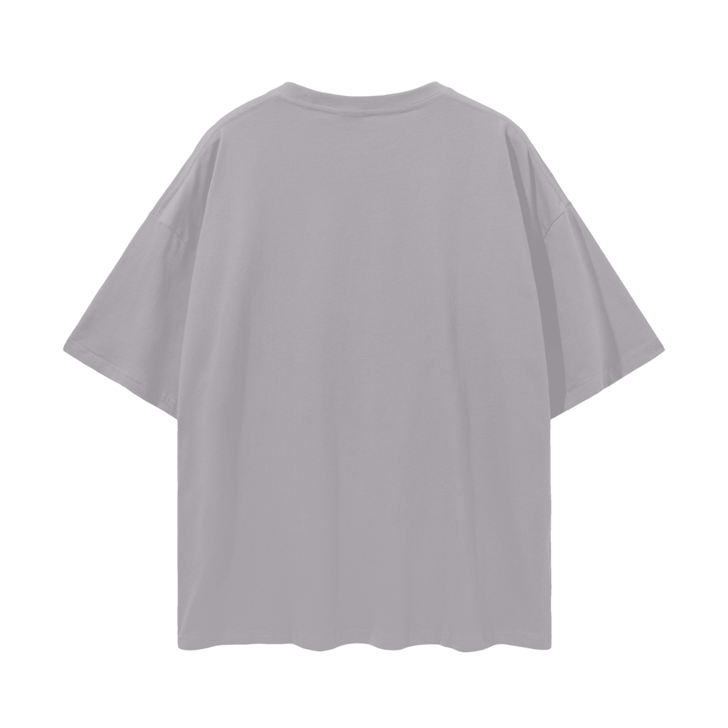 Pressure Creates Power Streetwear Loose Drop Shoulder T-Shirt