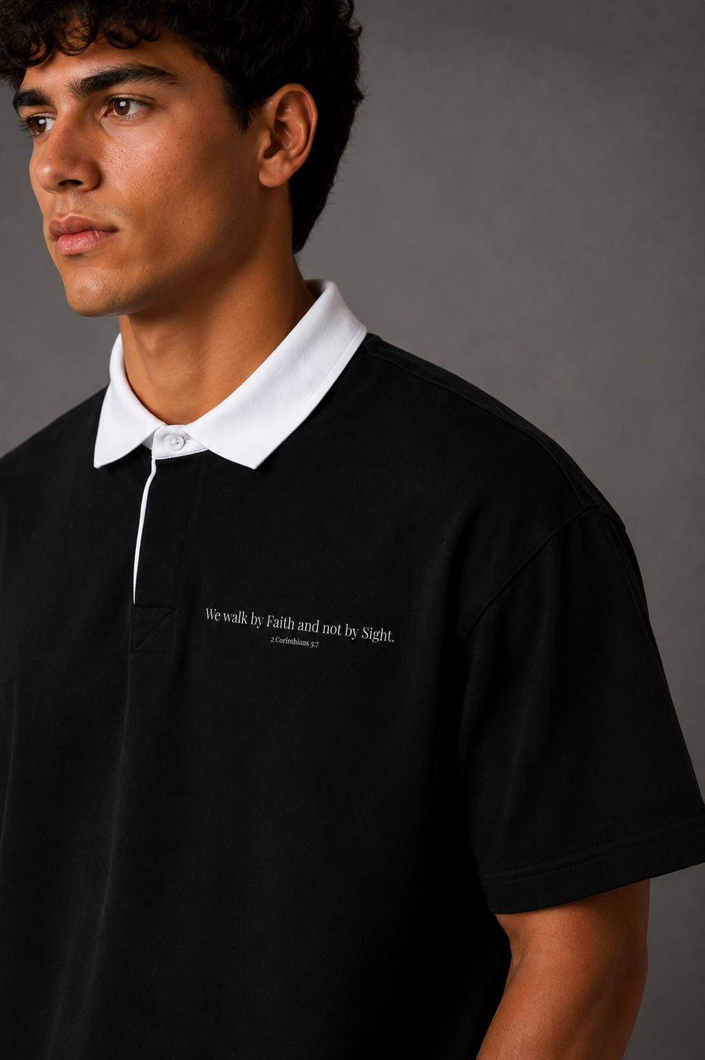 We Walk by Faith – Polo Tee