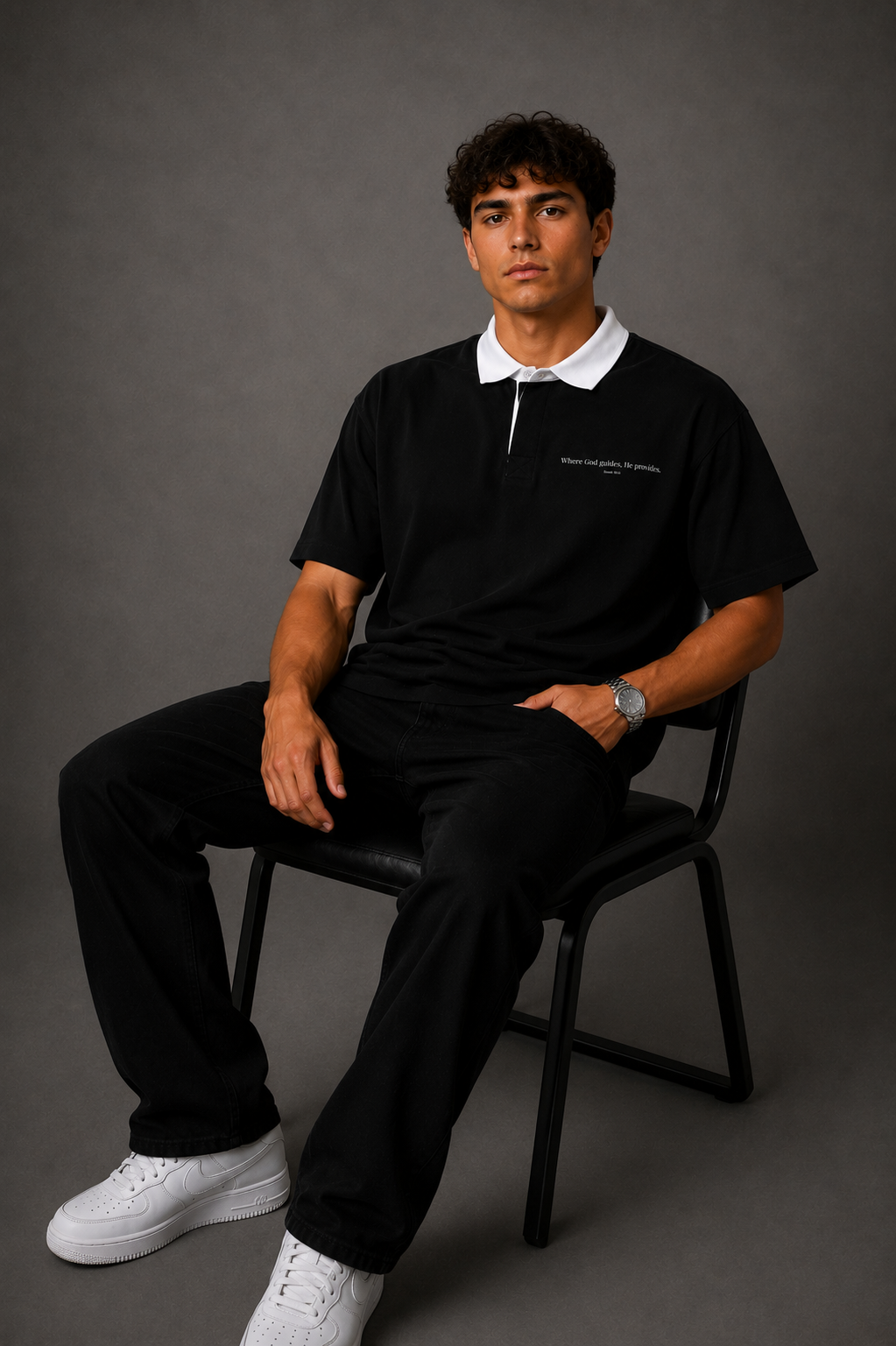 Where God Guides – Polo Tee