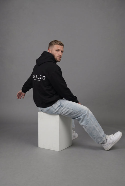 CALLED Fleeced Full-Zip Boxy Hoodie