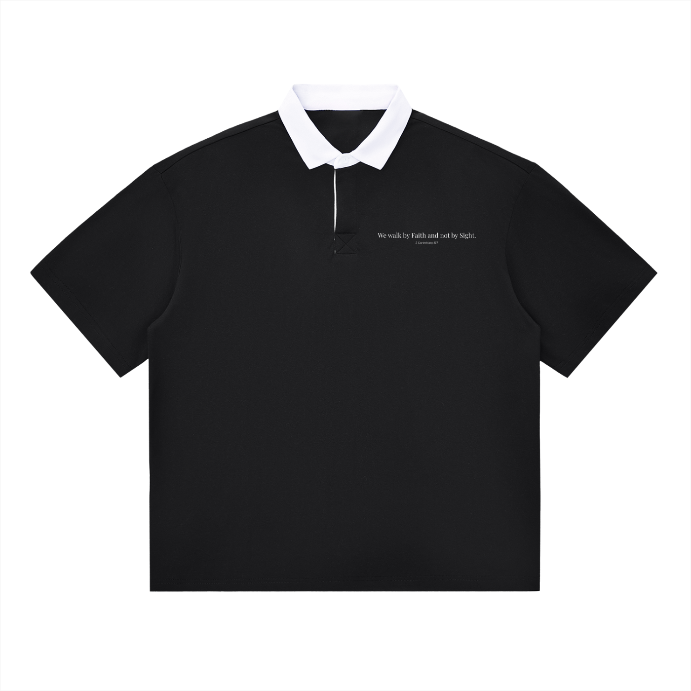 We Walk by Faith – Polo Tee