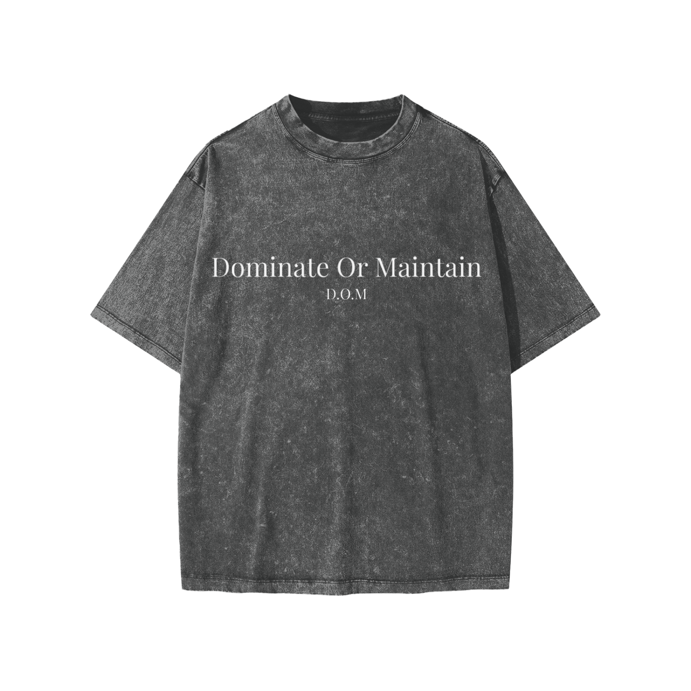 Dominate Or Maintain Snow Washed Kids' T-Shirt