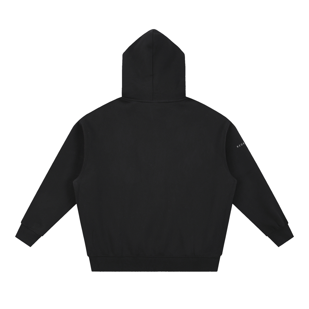 Essential Oversized Boxy Fit Fleece Hoodie