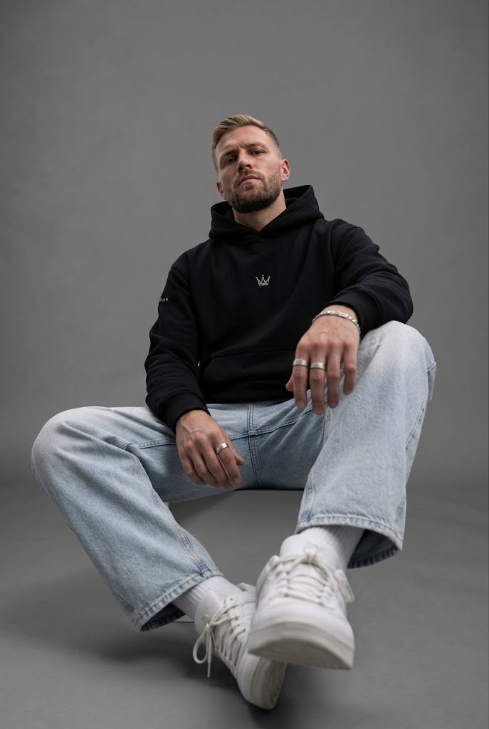 KING OF GLORY Oversized Fleece Hoodie